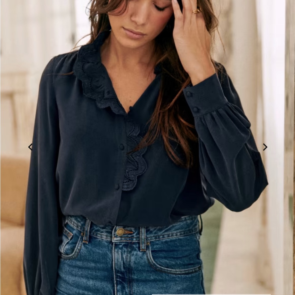 Sezane Chloe shirt